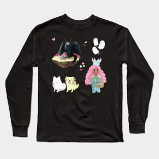 Cute sticker pack (get in medium or large) Long Sleeve T-Shirt